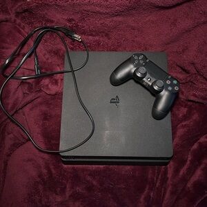 Playstation 4 with controller